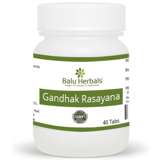 Balu Herbals Gandhak Rasayana Tablet image