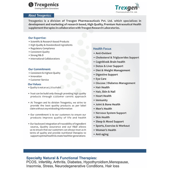 Trexgenics Opti-Cholesterol Veg Capsule image