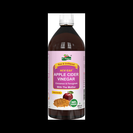 Dr. Patkar's Apple Cider Vinegar Cinnamon & Fenugreek with the Mother image