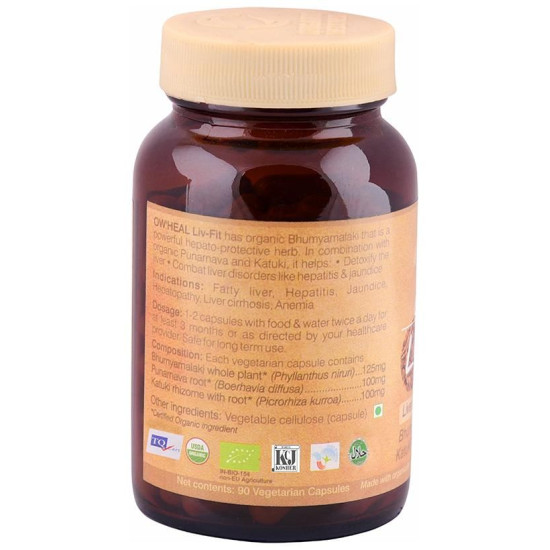 Organic Wellness OW'HEAL Liv-Fit Capsule image