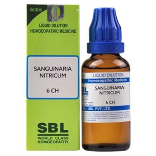 SBL Sanguinarina Nitrica Dilution 6 CH image