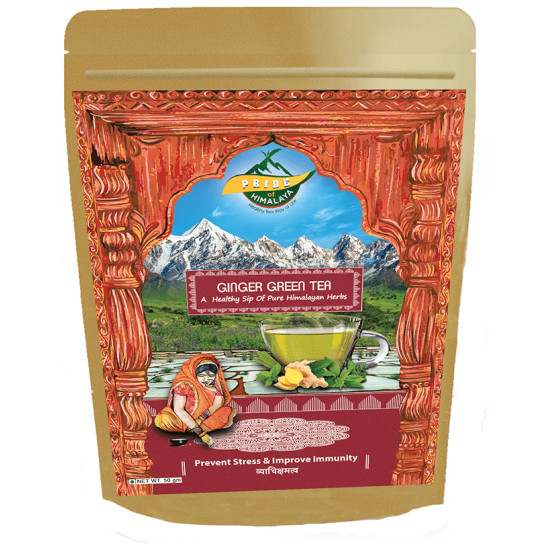 Pride Of Himalaya Ginger Green Tea image