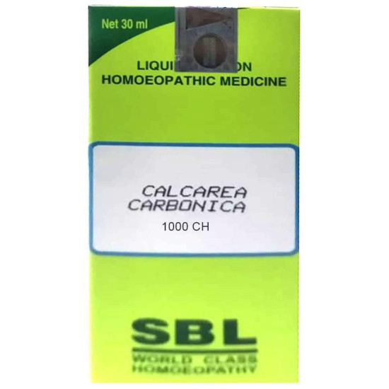 SBL Calcarea Carbonica Dilution 1000 CH image