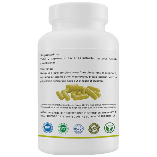 Goldenacacia Herrbals Amla 500mg Capsule image