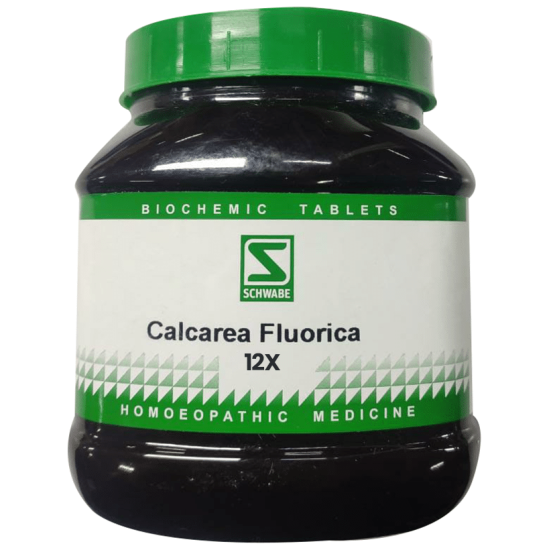 Dr Willmar Schwabe India Calcarea Fluorica Biochemic Tablet 12X image