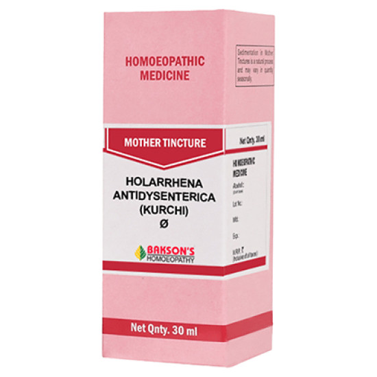 Bakson's Holarrhena Antidysenterica (Kurchi) Mother Tincture Q image