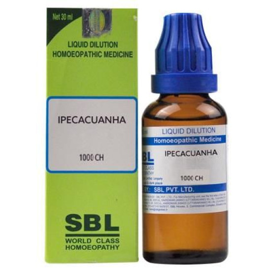 SBL Ipecacuanha Dilution 1000 CH image