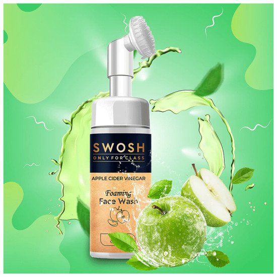 Swosh Foaming Face Wash Apple Cider Vinegar image