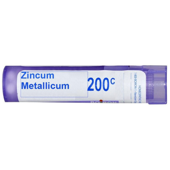 Boiron Zincum Metallicum Single Dose Approx 200 Microgranules 200 CH image