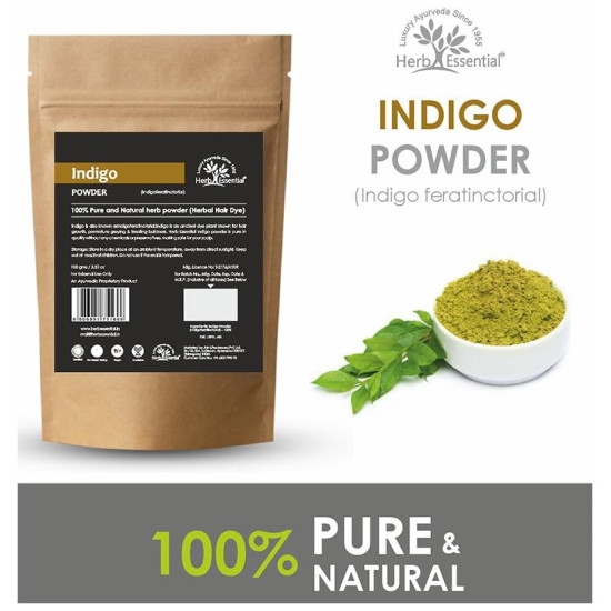 Herb Essential Indigo (Indigofera Tinctoria) Powder image