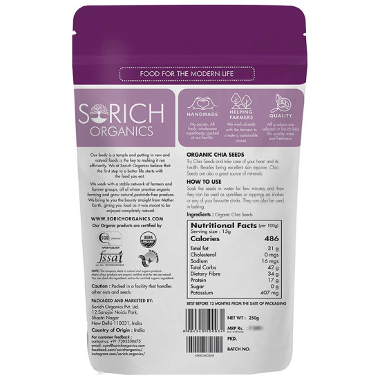 Sorich Organics Chia Seeds image