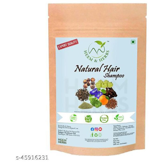 Heem & Herbs Natural Hair Shampoo (100gm Each) image