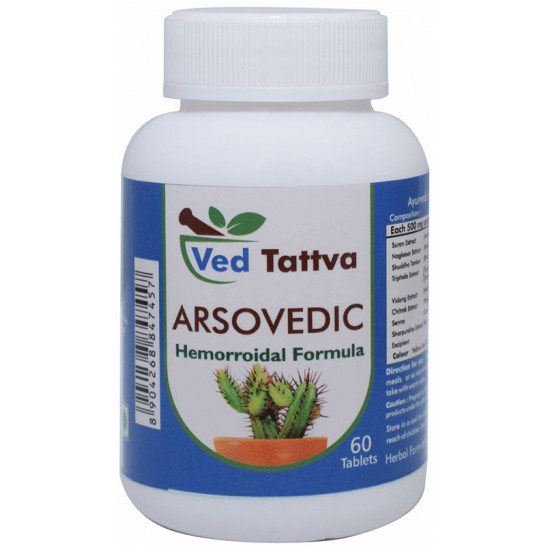 Ved Tattva Arsovedic Hemorroidal Formula Tablet image