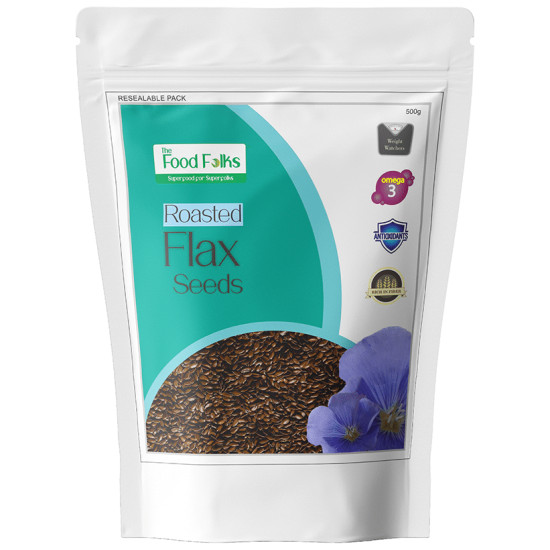 The Food Folks Roasted Flax Seeds image