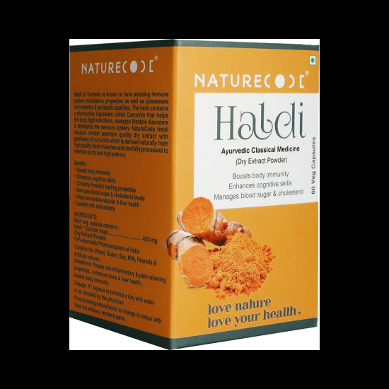 Nature Code Haldi Veg Capsule image