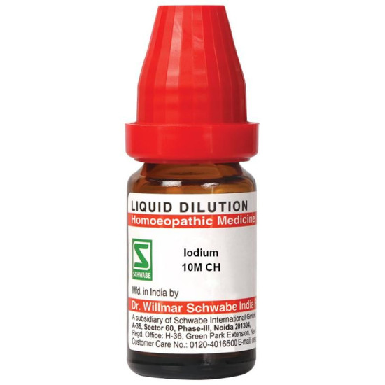 Dr Willmar Schwabe India Iodium Dilution 10M CH image