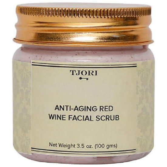 Tjori Anti-Aging Red Wine Facial Scrub image