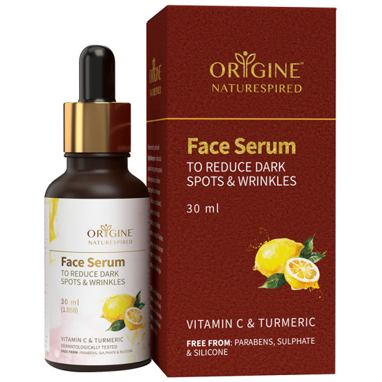 Origine Naturespired Face Serum Vitamin C & Turmeric to Reduce Dark Spot & Wrinkles image