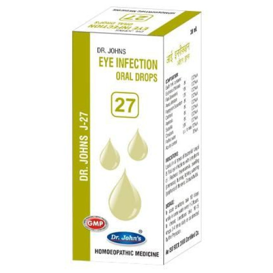 Dr. Johns J-27 Eye Infection Oral Drop image