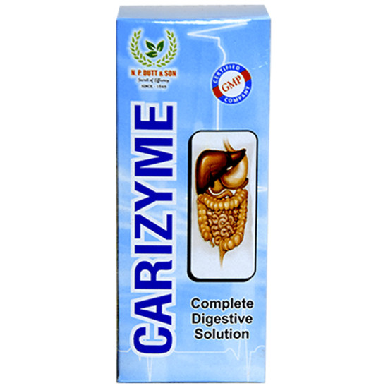 N.P. Dutt & Son Carizyme Complete Digestive Solution Syrup image