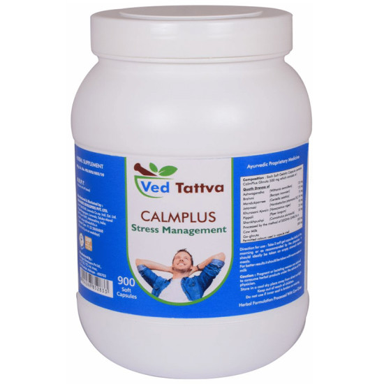 Ved Tattva Calmplus Stress Management Capsule image