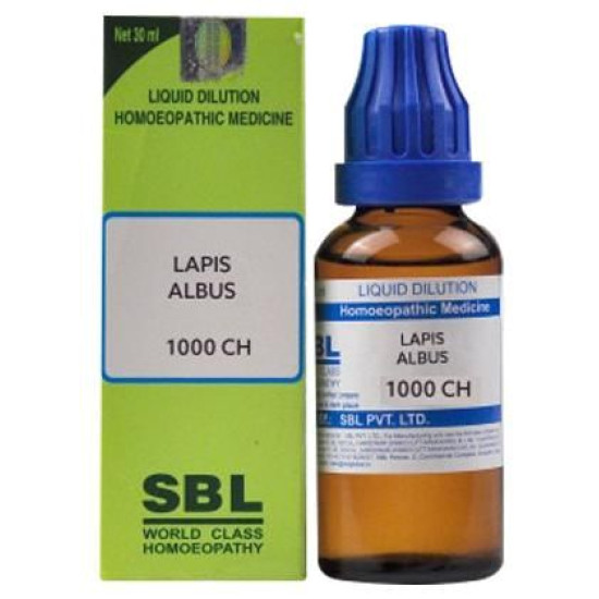 SBL Lapis Albus Dilution 1000 CH image