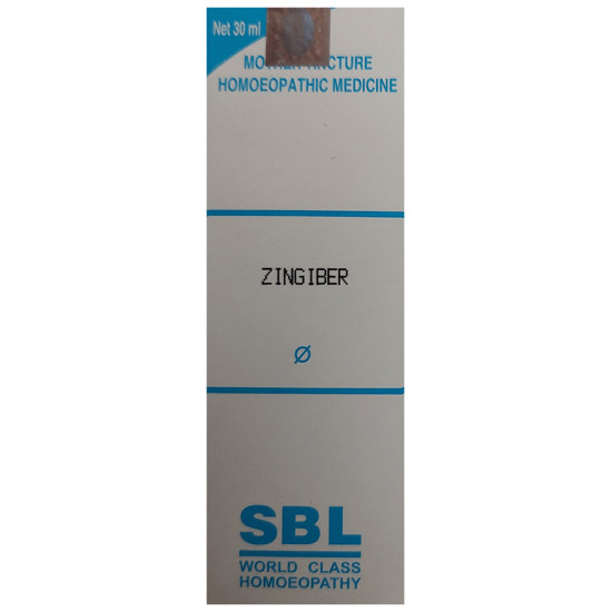 SBL Zingiber Mother Tincture Q image