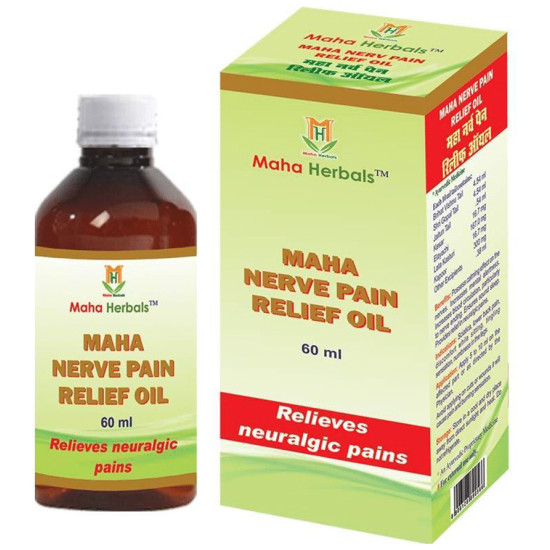 Maha Herbals Maha Nerve Pain Relief Oil image