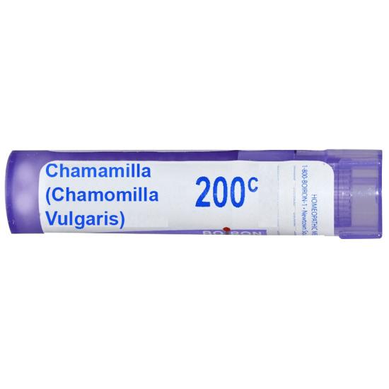 Boiron Chamamilla (Chamomilla Vulgaris) Single Dose Approx 200 Microgranules 200 CH image