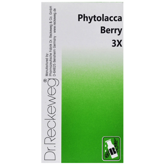 Dr. Reckeweg Phytolacca Berry Trituration Tablet 3X image