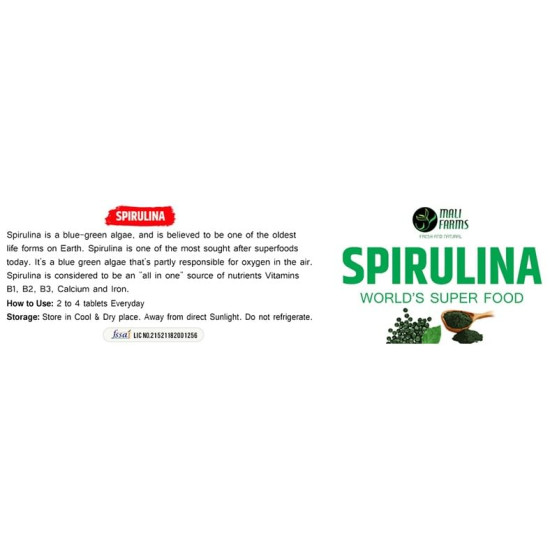 Mali Farms Spirulina Tablet image