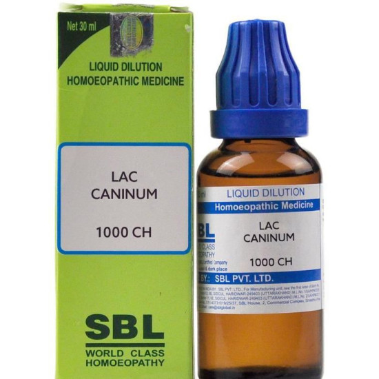 SBL Lac Caninum Dilution 1000 CH image