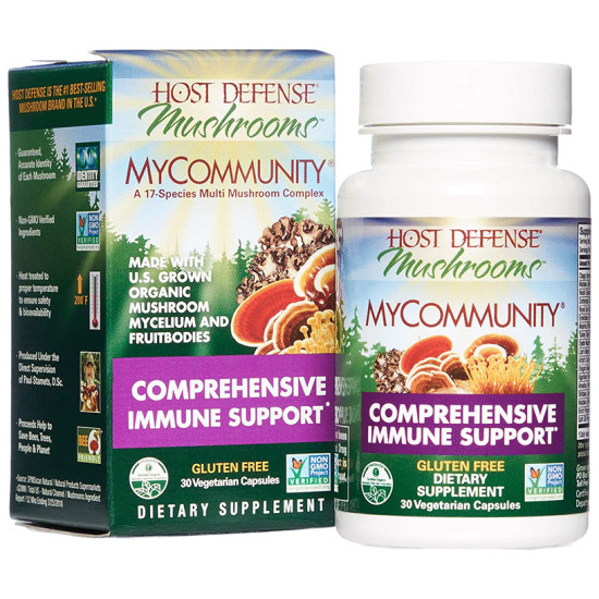 Host Defense My Community Comprehensive Vegetarian Capsule image