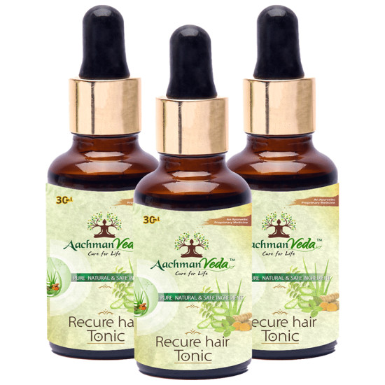 Aachman Veda Recure Hair Tonic (30ml Each) image