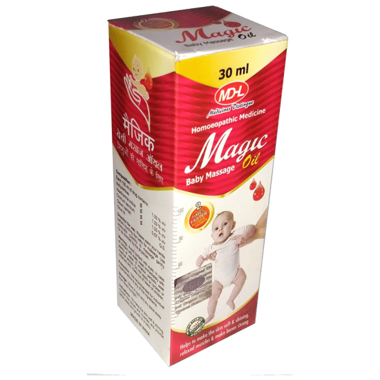 MD Homoeo Magic Baby Massage Oil image