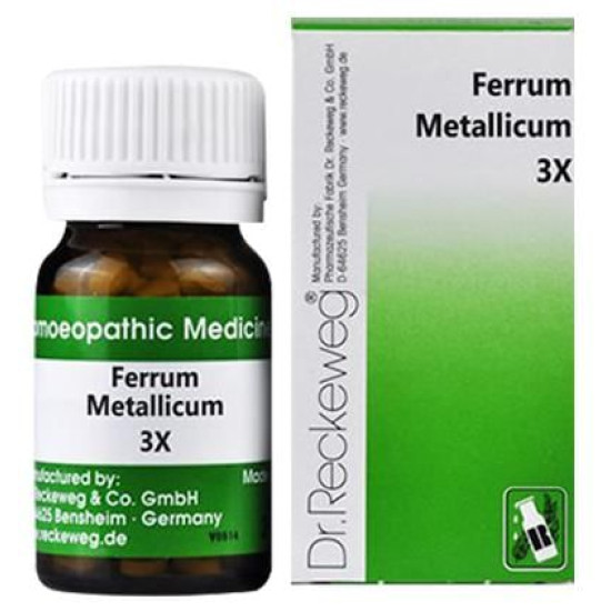 Dr. Reckeweg Ferrum Metallicum Trituration Tablet 3X image