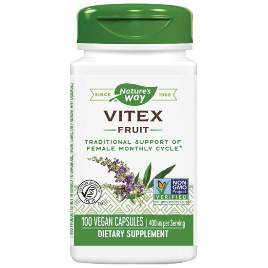 Nature's Way Vitex Fruit Vegan Capsule image