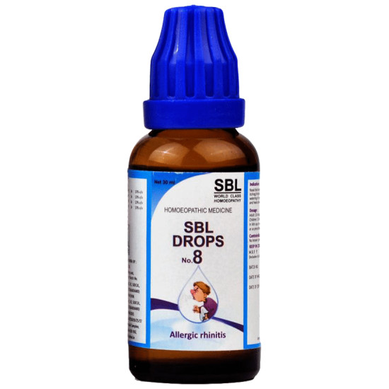 SBL Drops No. 8 ( For Allergic Rhinitis) image