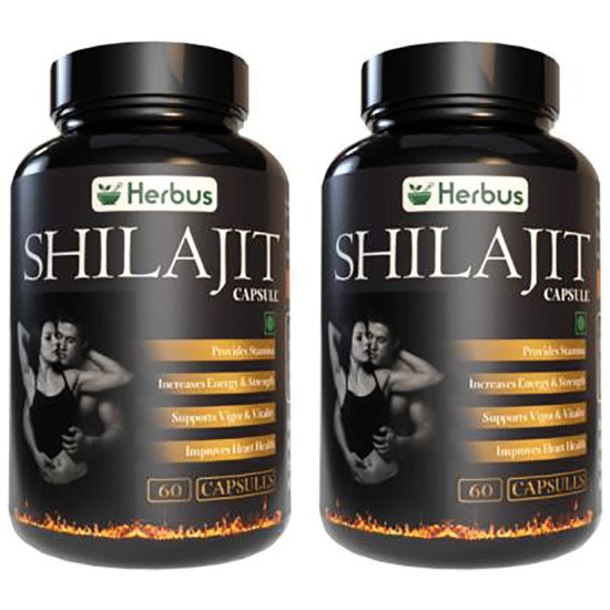 Herbus Shilajit Capsule (60 Each) image