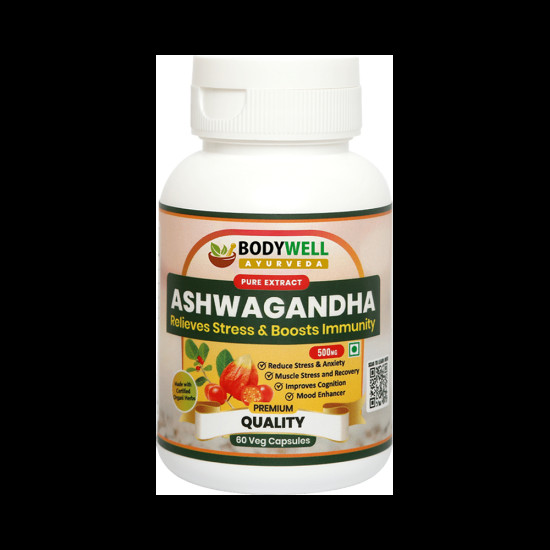 BodyWell Ashwagandha Veg Capsule image