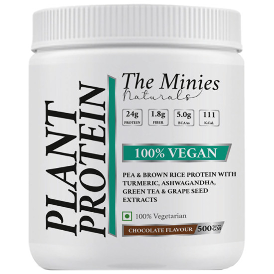 The Minies Naturals Plant Protein Powder Chocolate image