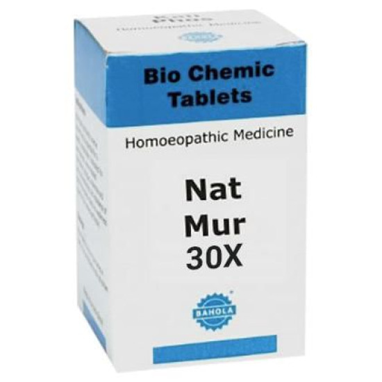 Bahola Nat Mur Biochemic Tablet 30X image