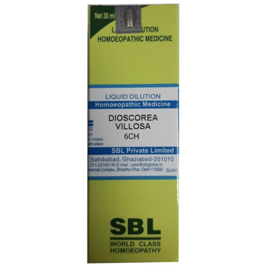 SBL Dioscorea Villosa Dilution 6 CH image