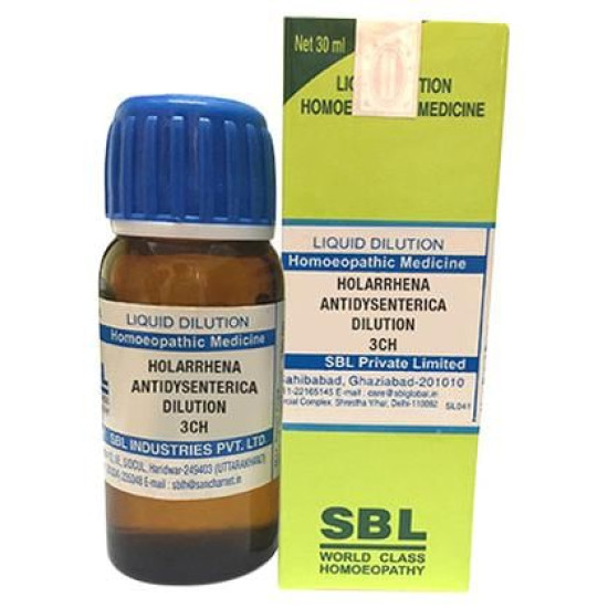 SBL Holarrhena Antidysenterica Dilution 3 CH image