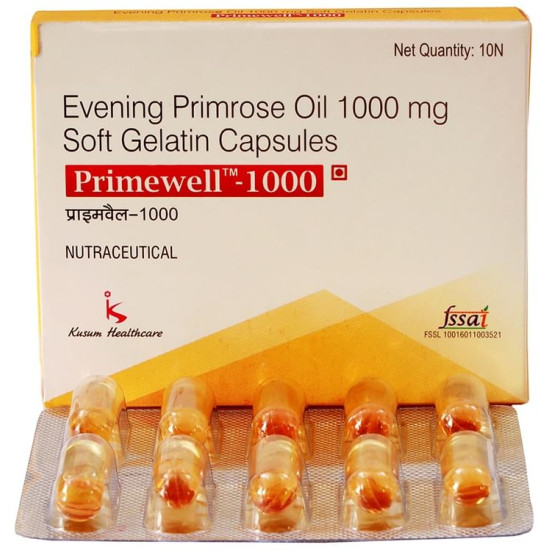 Primewell 1000mg Soft Gelatin Capsule image