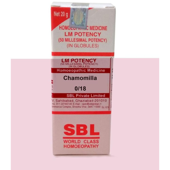 SBL Chamomilla 0/18 LM image