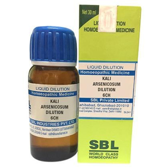 SBL Kali Arsenicosum Dilution 6 CH image