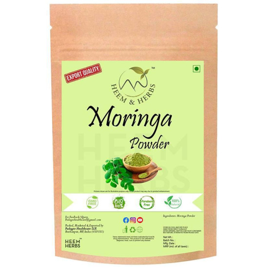 Heem & Herbs Moringa Powder (100gm Each) image