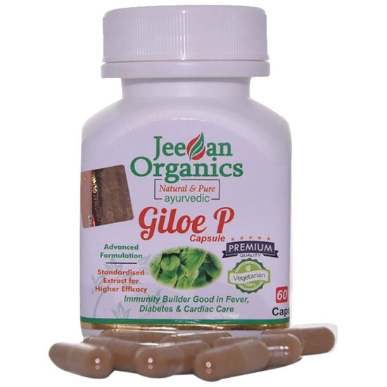 Jeevan Organics Giloe P Capsule image