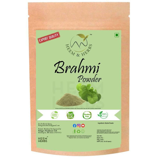 Heem & Herbs Brahmi Powder (100gm Each) image